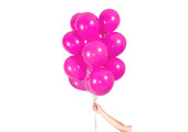 Folatex Metallic Ballonnen Magenta 23cm  - 30 stuks