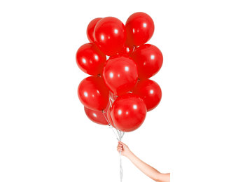 Folatex Metallic Ballonnen Rood 23cm - 30 stuks