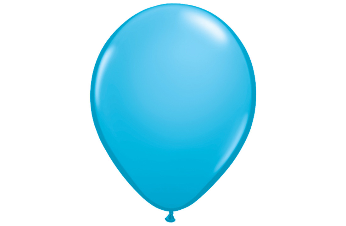 Kleine Blauwe Ballonnen 13cm - 100 stuks