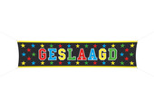 Spandoek "Geslaagd" - per stuk
