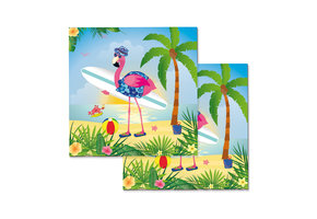Flamingo Servetten - 20 stuks