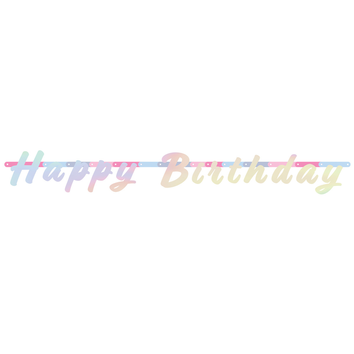 Happy Birthday Letterslinger - 130 cm
