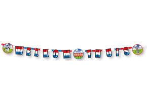 Welkom Thuis Letterslinger - 220 cm