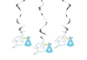 Geboorte Jongen Hangers - 3 stuks