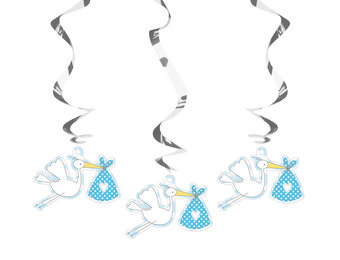 Geboorte Jongen Hangers - 3 stuks