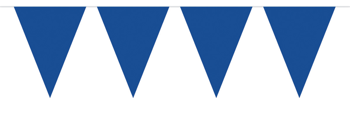 Vlaggenlijn Blauw - 10 meter