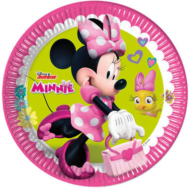 Goedkope Minnie Mouse Happy Bordjes Kopen & Versiering - Feestartikelen
