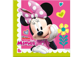 Minnie Mouse Happy Servetten - 20 stuks