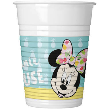 Minnie Mouse Tropical Bekertjes - 8 stuks