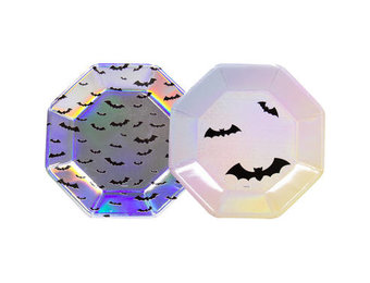 Halloween Bordjes Creep Pastel - 6 stuks