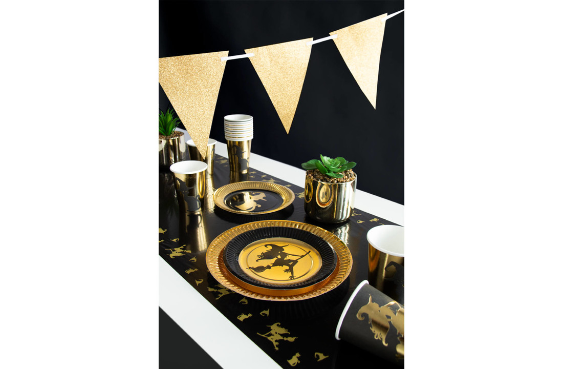 Halloween Tafelloper Heks - 40x180cm