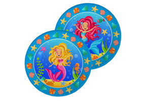 Zeemeermin  Bordjes - 8 stuks