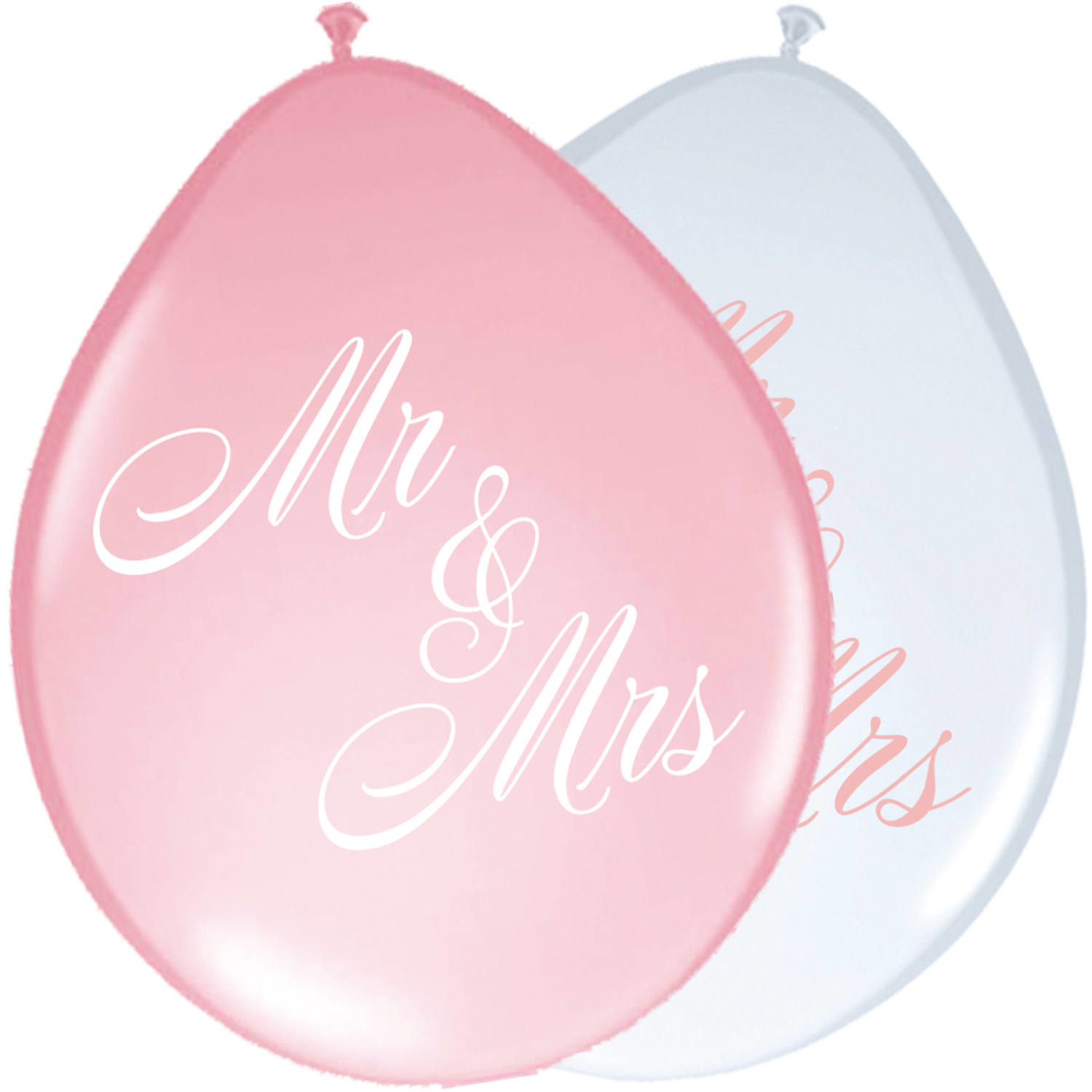 Bruiloft Ballonnen Rozen 30cm - 8 stuks