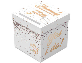 Bruiloft Enveloppendoos Rosé Goud - per stuk