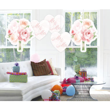 Bruiloft Hangdecoratie Rozen - 5 stuks