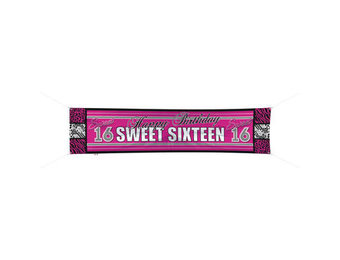 Sweet 16 Spandoek 180x40 cm - per stuk