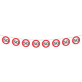 50 Jaar Verkeersbord Slinger - 12 meter