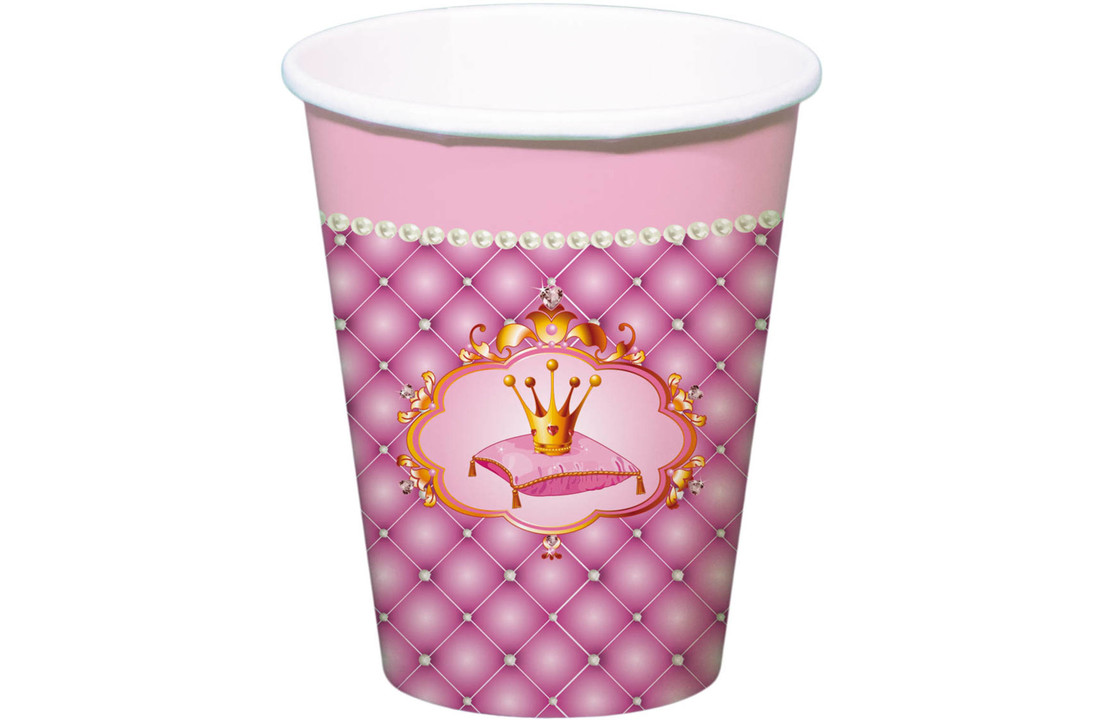 Prinsessen Bekers - 6 stuks