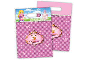 Prinsessen  Uitdeelzakjes - 6 stuks