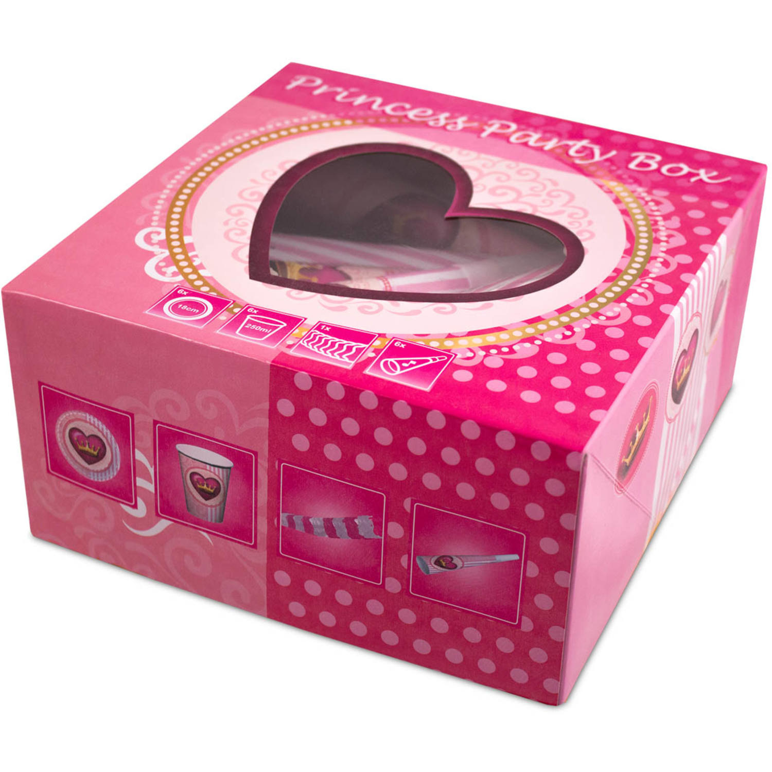 Prinsessen Partybox - per stuk