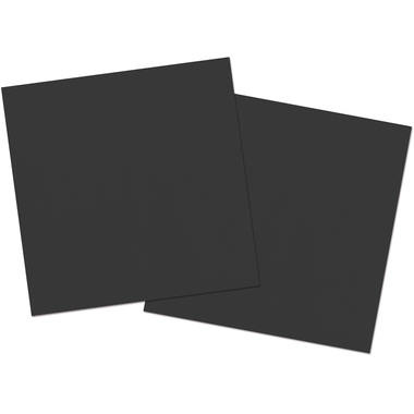 Zwarte Servetten - 20 stuks