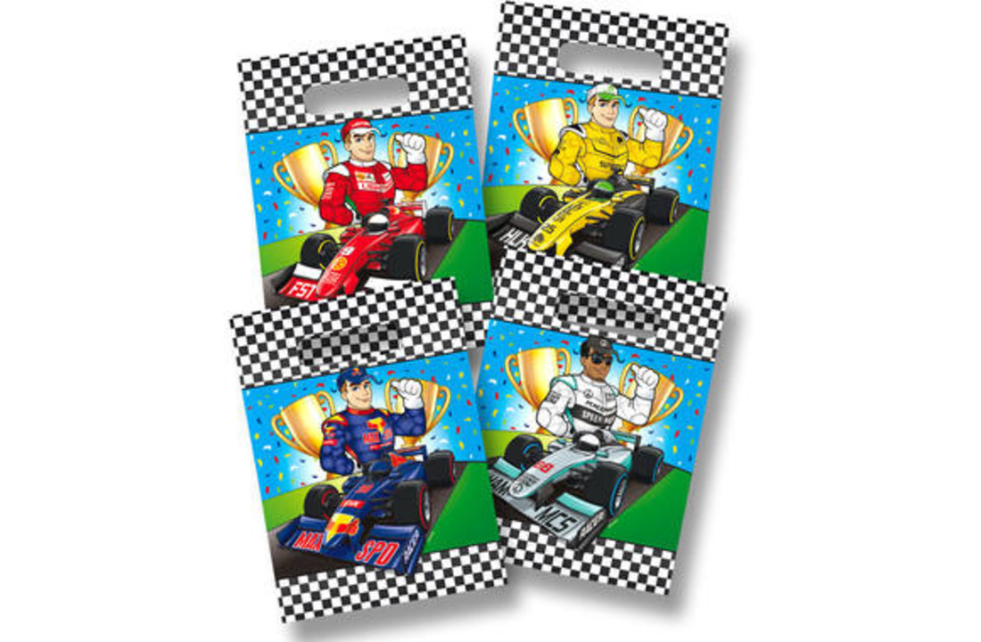 Formule 1 Uitdeelzakjes - 8 stuks