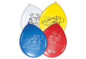 Formule 1 Ballonnen 30cm  - 8 stuks