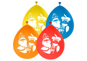 Sint en Piet Ballonnen 30 cm - 8 stuks