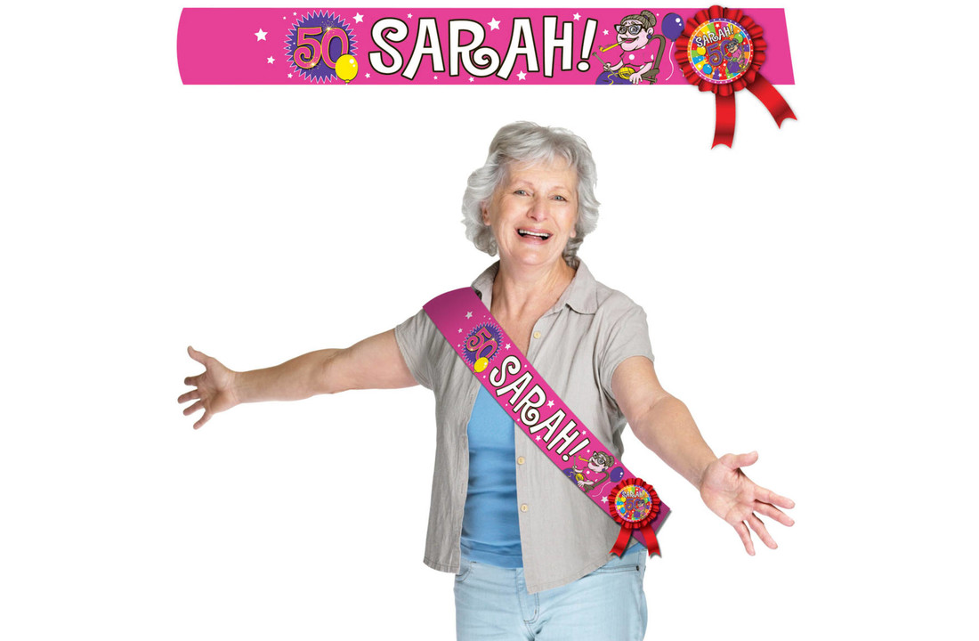 50 Jaar Sarah Knalfeest Sjerp - Per Stuk