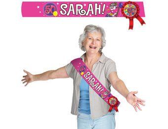 50 Jaar Sarah Knalfeest Sjerp - Per Stuk