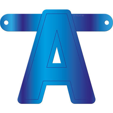Letterslinger A Blauw