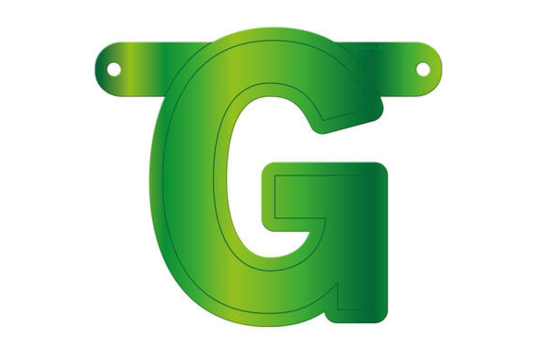 Letterslinger G Lime Groen