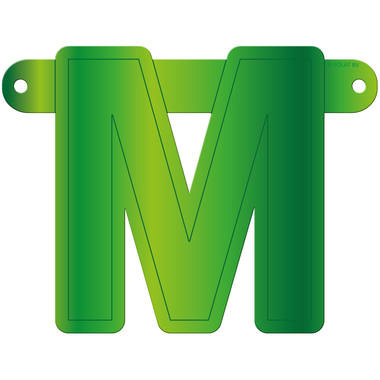 Letterslinger M Lime Groen