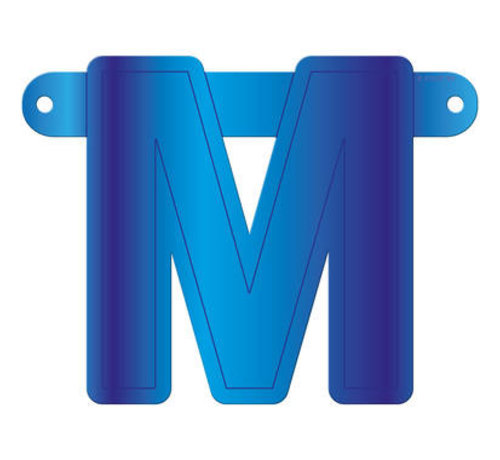 Letterslinger M Blauw