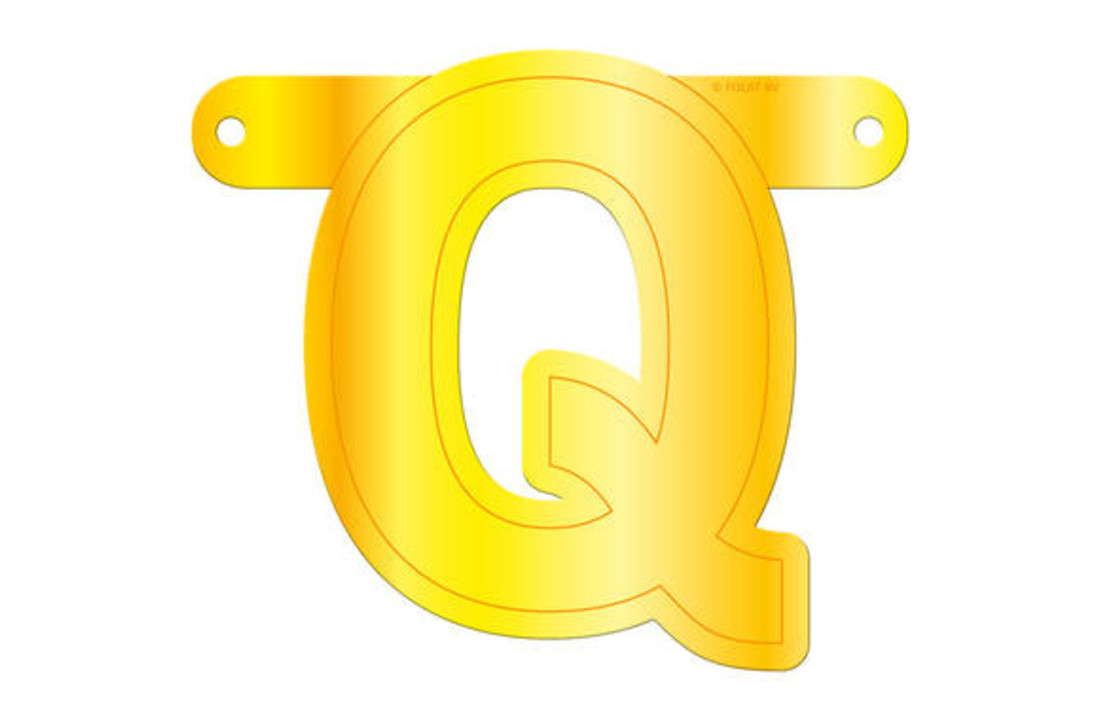 Letterslinger Q Geel