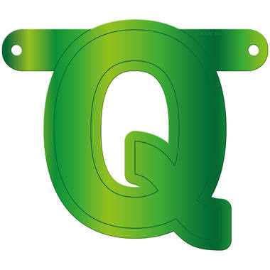 Letterslinger Q Lime Groen