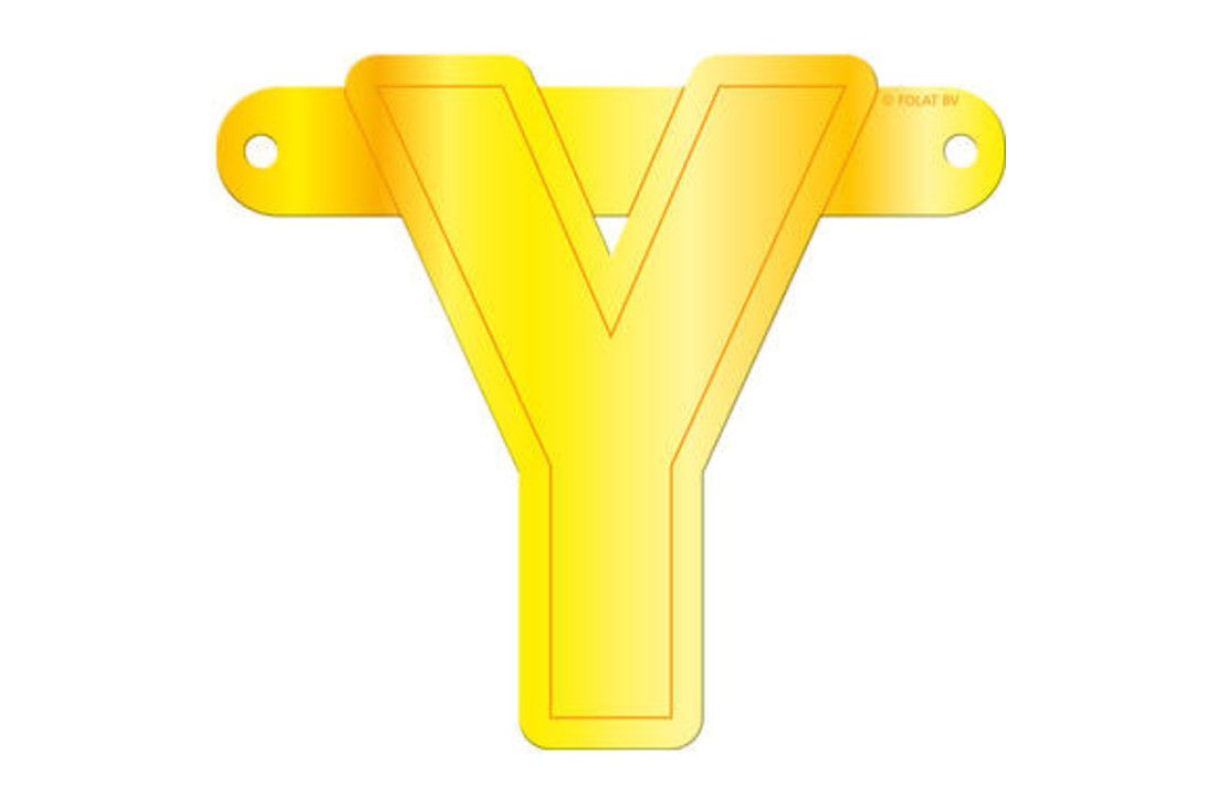 Letterslinger Y Geel