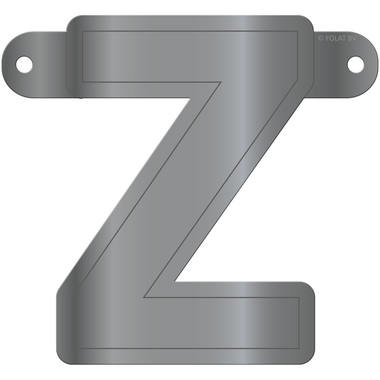 Letterslinger Z Metallic Zilver