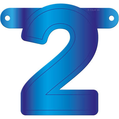 Letterslinger 2 Blauw