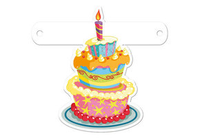 Letterslinger Verjaardagstaart