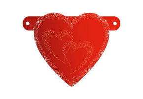 Letterslinger Romantisch Valentijns Hart