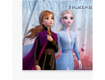 Servetten Frozen 2 33x33cm - 20 stuks