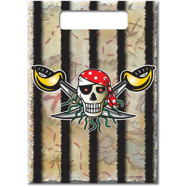 Rode Piraten Uitdeelzakjes - 8 stuks