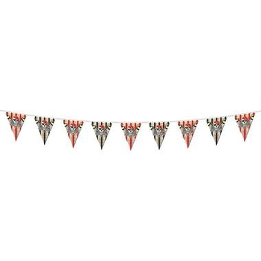 Rode Piraten Vlaggenlijn - 6 meter