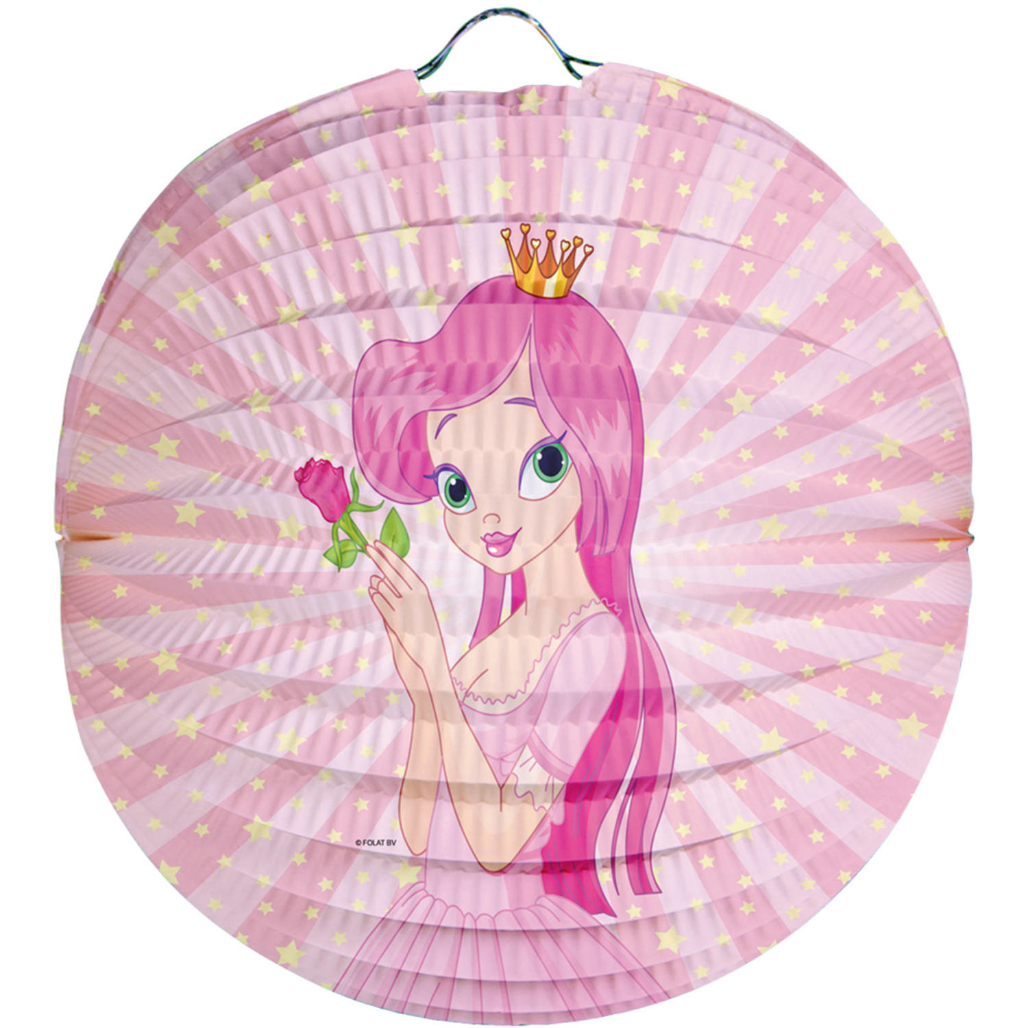 Lampion Prinses 22cm - per stuk