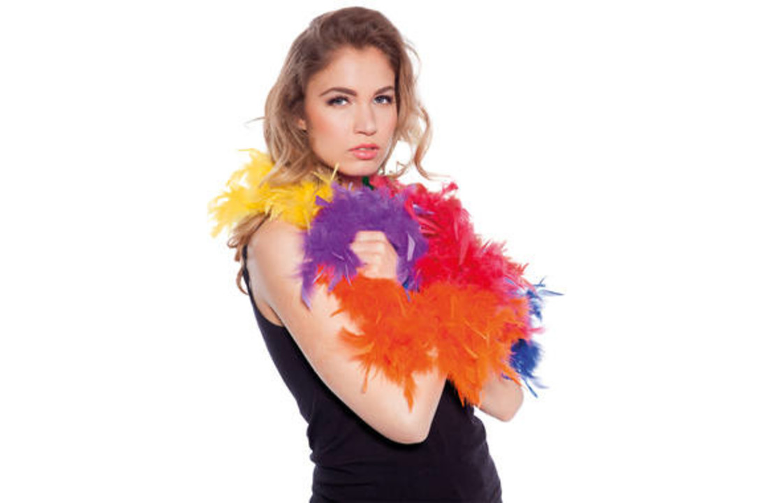 Luxe Boa Regenboog - 180cm