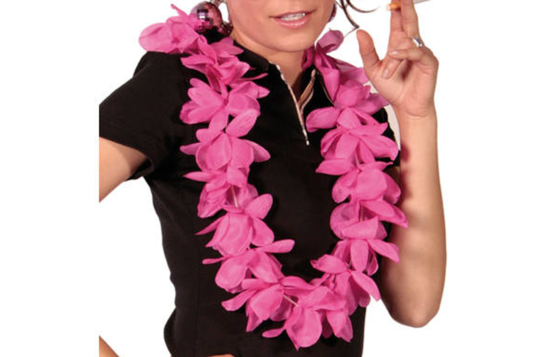 Hawaii Krans Roze - Per Stuk