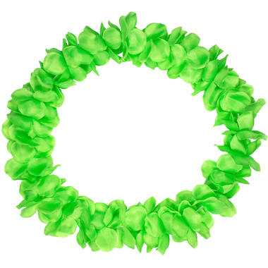 Hawaii Krans Neon Groen - 55cm
