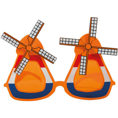 Molen Feestbril Oranje