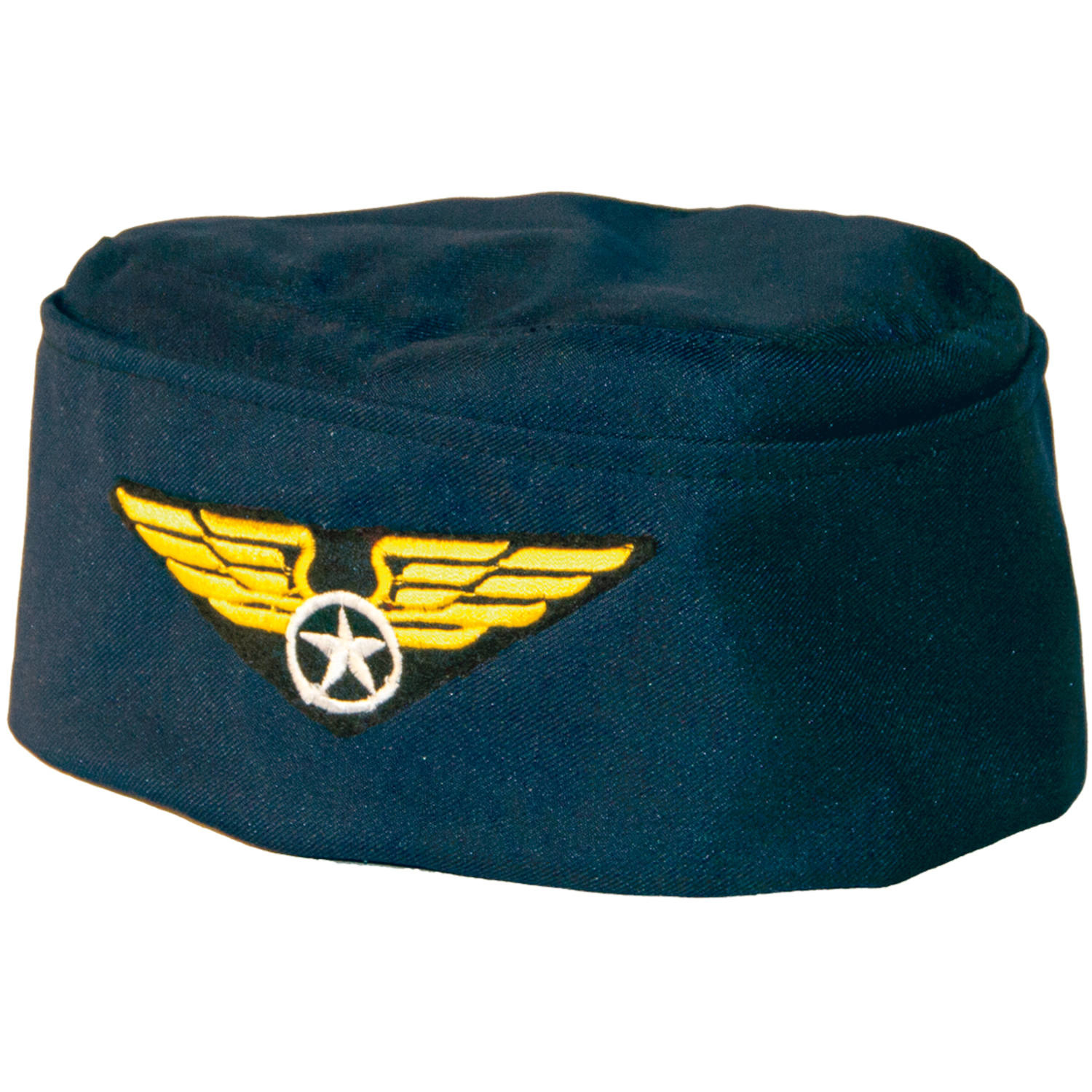 Pet stewardess blauw - 17cm